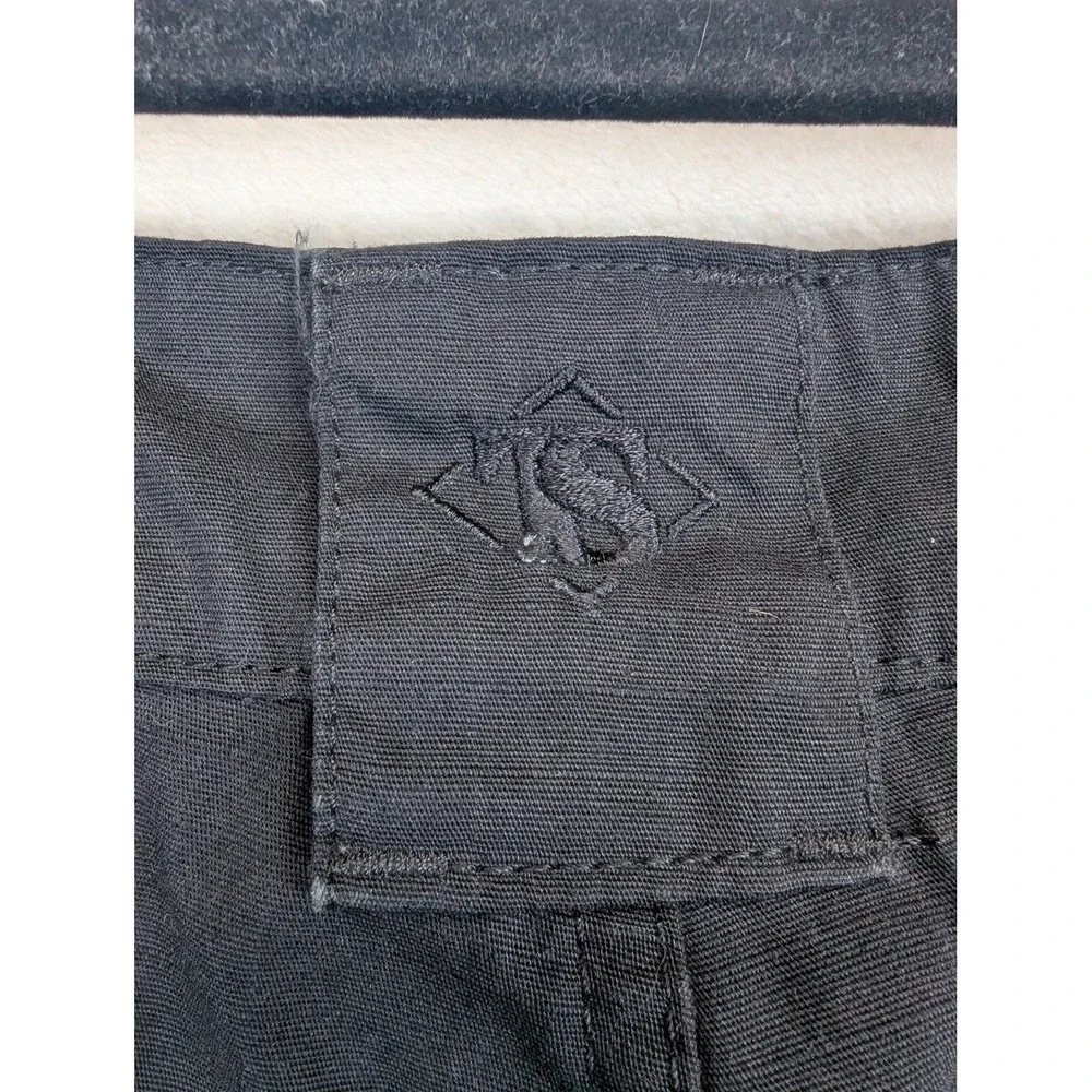 TRU-SPEC 24-7 Tactical Cargo Pants Mens 34 Black Ripstop Military Work Utility
